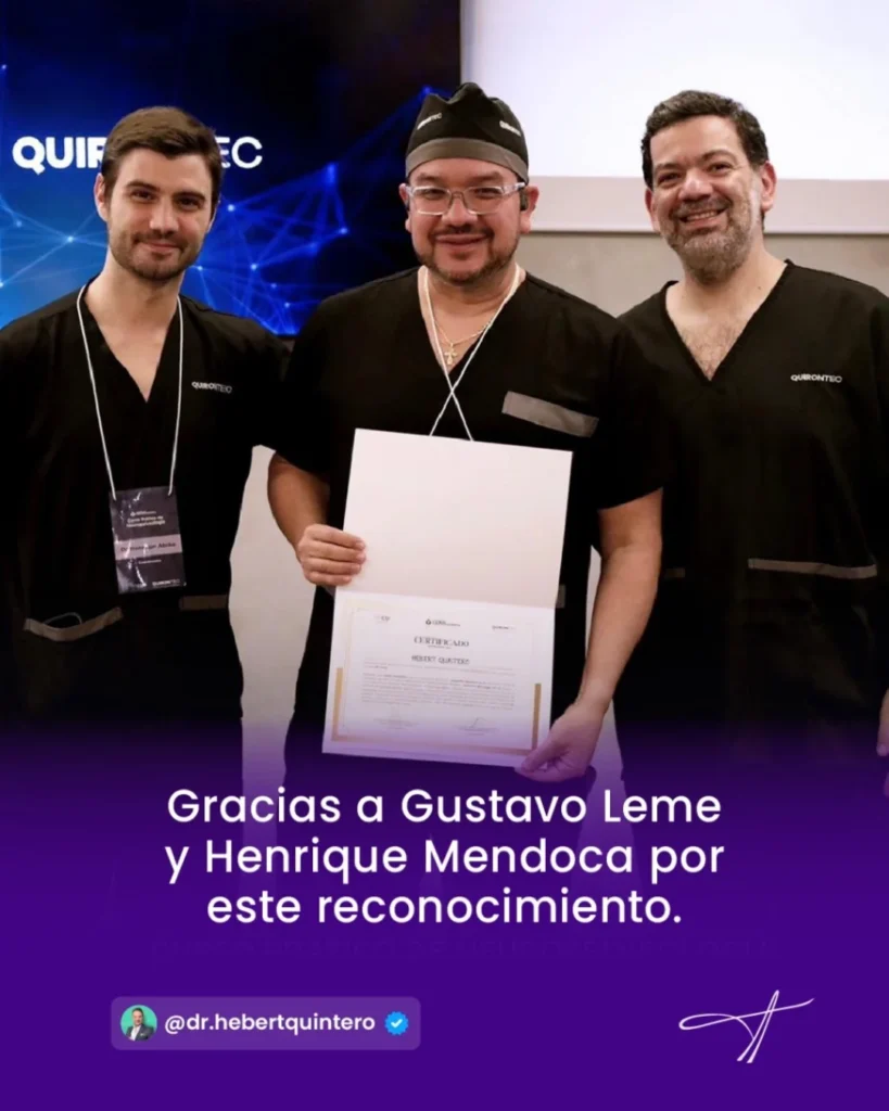 Muy agradecido por este importante reconocimiento en Neuropelveología para Ginecológos, un área (2)